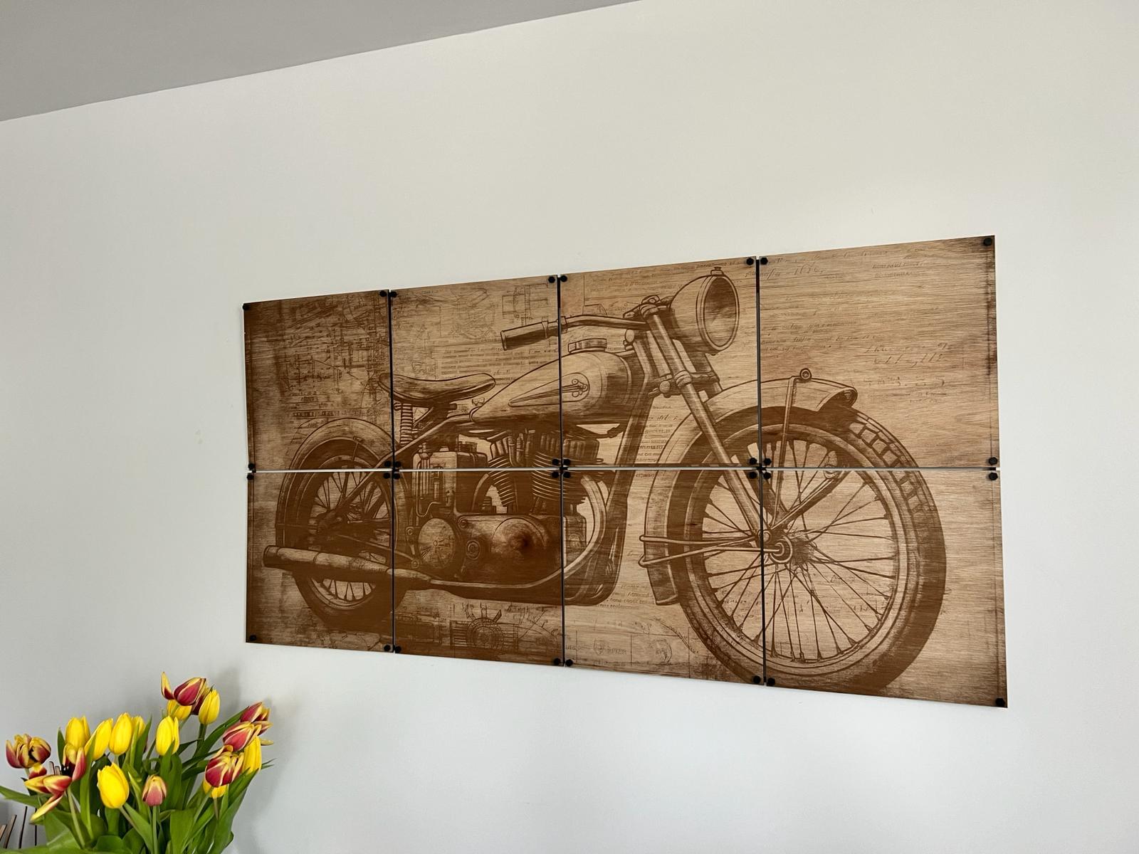 Unieke vintage Motor - Afbeelding 2